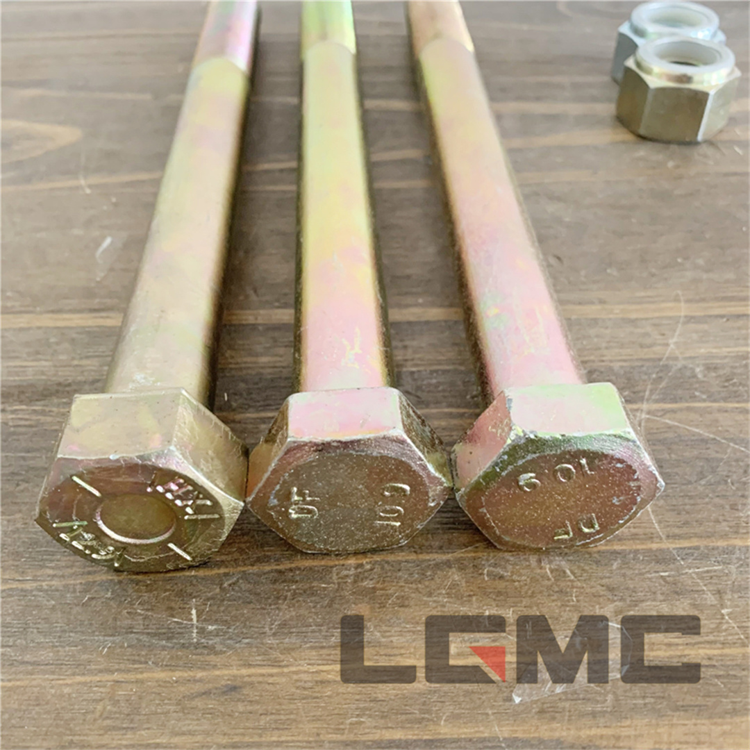 01B0353 03B0200 Front and rear axle fixing bolts and nuts