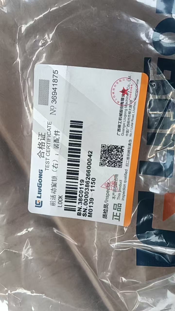 LIUGONG 38C0119 LOCK